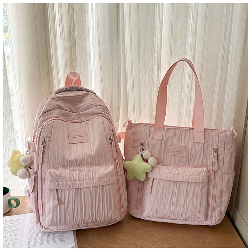 The New Schoolbag Is High-value, Fresh and Sweet Macaron Backpack, and the Lightweight Travel Backpack for Junior and High School Students.