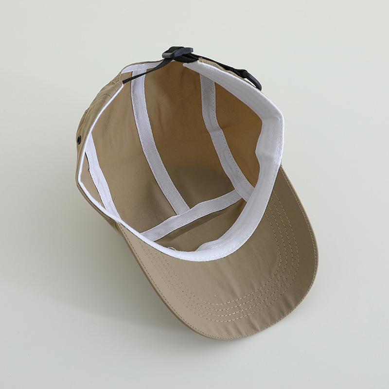 Fashion Hat popular children's English alphabet small label outdoor breathable quick-drying hat European and American hot-selling sunshade windproof