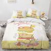 Anime Kawaii Cartoon Sumikko Gurashi Bedding Set Boys Girls Twin Queen Size Duvet Cover Pillowcase Bed Kids Adult