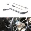 Shifter Lever Turn Signal Hazard Tilt Kit Flasher Knob Polished Billet for Olds Buick 1967-1994 Aluminum Alloy GM Column