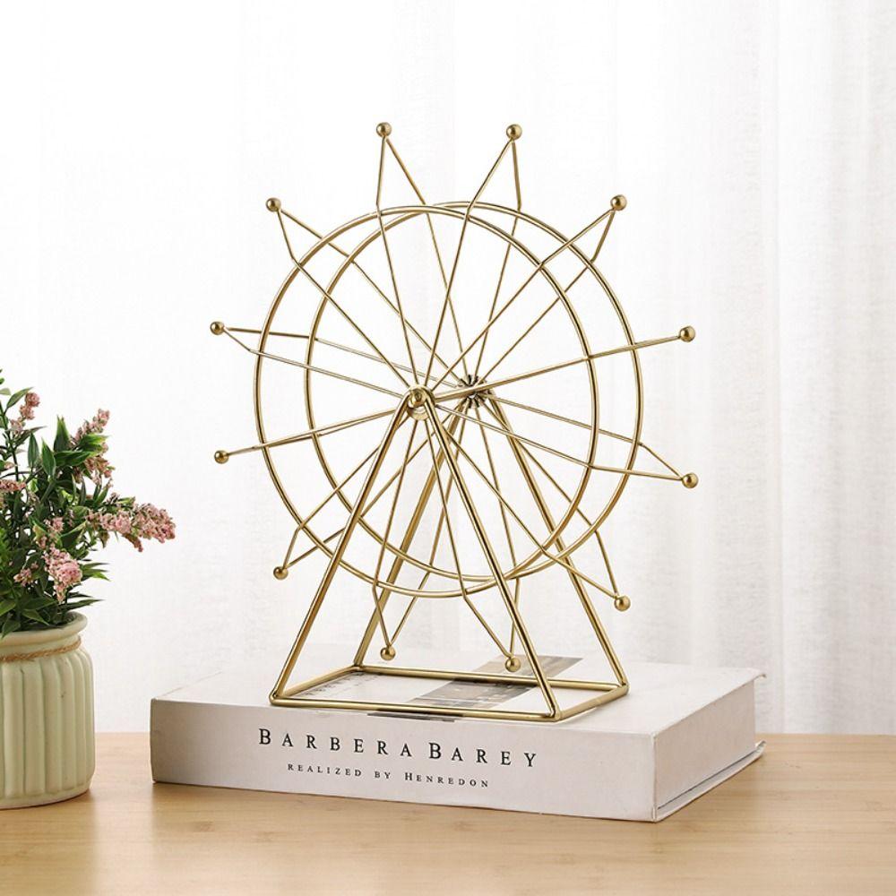Collectible Ferris Wheel Model Handmad Ferris Wheel Table Decorations Children Toys