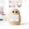 Handmade Knitted Potato Plush Doll Cute Mini Stuffed Toy Funny Christmas Gift Home Room Decoration