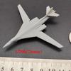 2PCS Tu-160 Strategic Bomber Model for Military Aircraft Display, 1/2000-1/350 Scale Resin Fighter Plane DIY Model (1/700 (78mm))
