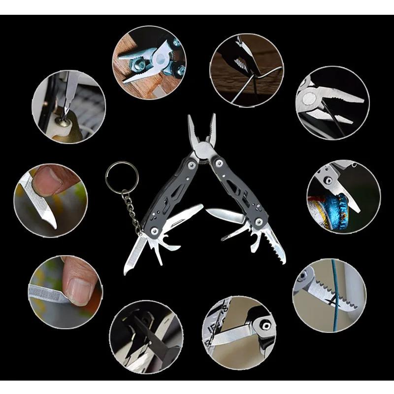 12-in-1 Multifunction Pliers Army Knives Cover Bags Nylon Multitool Packaging Pitbull Set Gift Nylon Folding Knife Case Tools