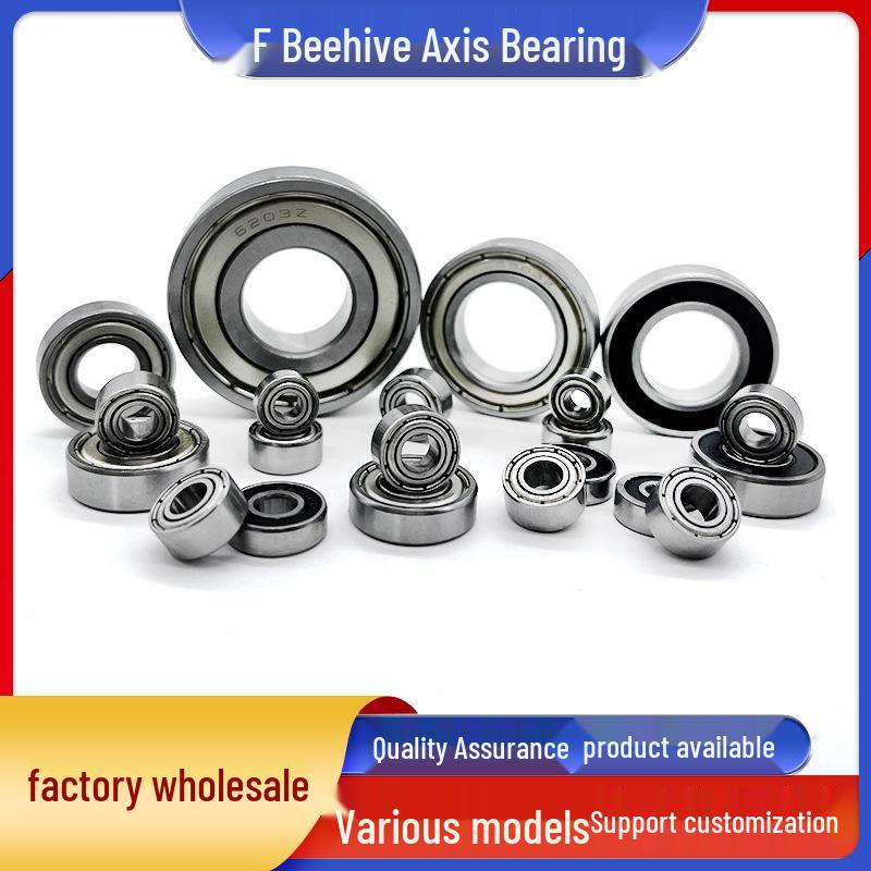 Steel Deep Groove Ball Bearings 6200–6206 ZZ/2RS