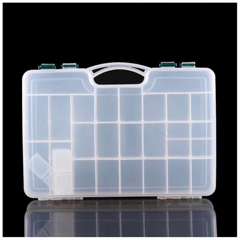 Double-Layer Fishing Lure Box - Tackle and Accessory Storage