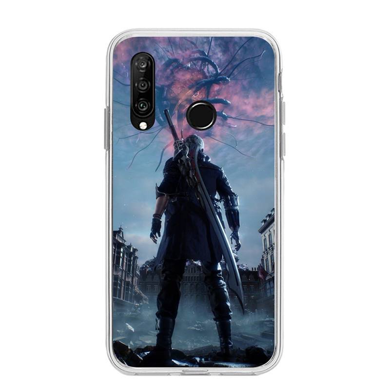 Husă Telefon Gaming Cool Devil Pentru Huawei P20 P40 Lite P30 Pro P Smart 2019 Nova 3e 6 Se Silicon Transparent Husă Moale