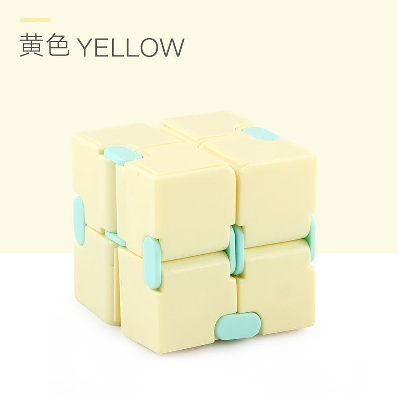 Hot Magic Puzzle Cube Anti Stress Relief Toys For Adults Infinite Flip Funny Cube Sensory Toys For Children Special Needs Gifts