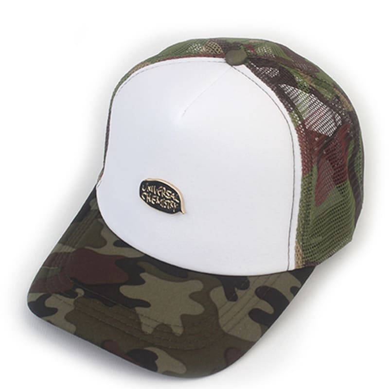 

Universal chemistry White Camo Trucker Meshcap Trucker FREE