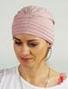 Women's Turban Nadia 143 Pleated Cotton Hat Also for Chemotherapy