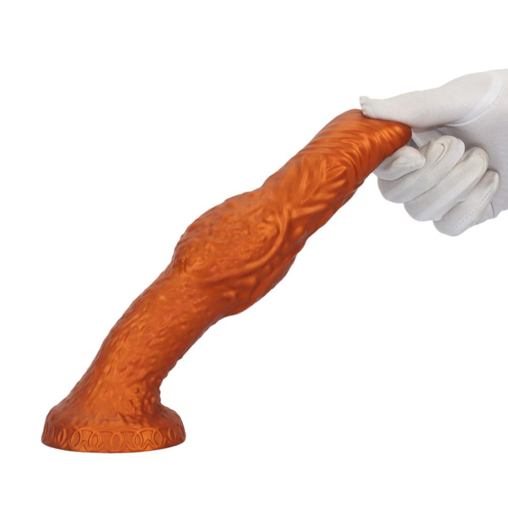 Extra Large Alien Foreskin Silicone Dildo & Anal Plug Masturbator