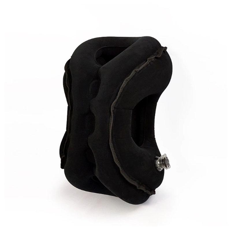 

Надувная дорожная подушка для поддержки головы в самолете, надувная подушка, подушка для шеи чёрный