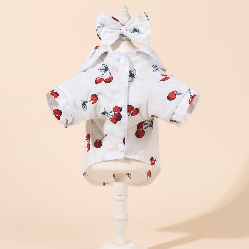 

Cat Shirt Small Dog Pajamas Chihuahua Yorkshire Terriers Pomeranian Shih Tzu Maltese Doggie Puppy Pet Clothes Dog Clothing XL