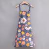Fashionable Summer Canvas Apron: Breathable, Anti-Fouling, and Durable for Home and Kitchen