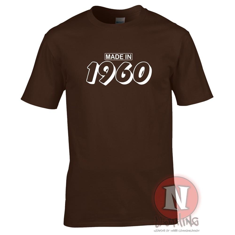 Made In 1960 TShirt Birthday Celebration Present Gift Funny Party Teeshirt