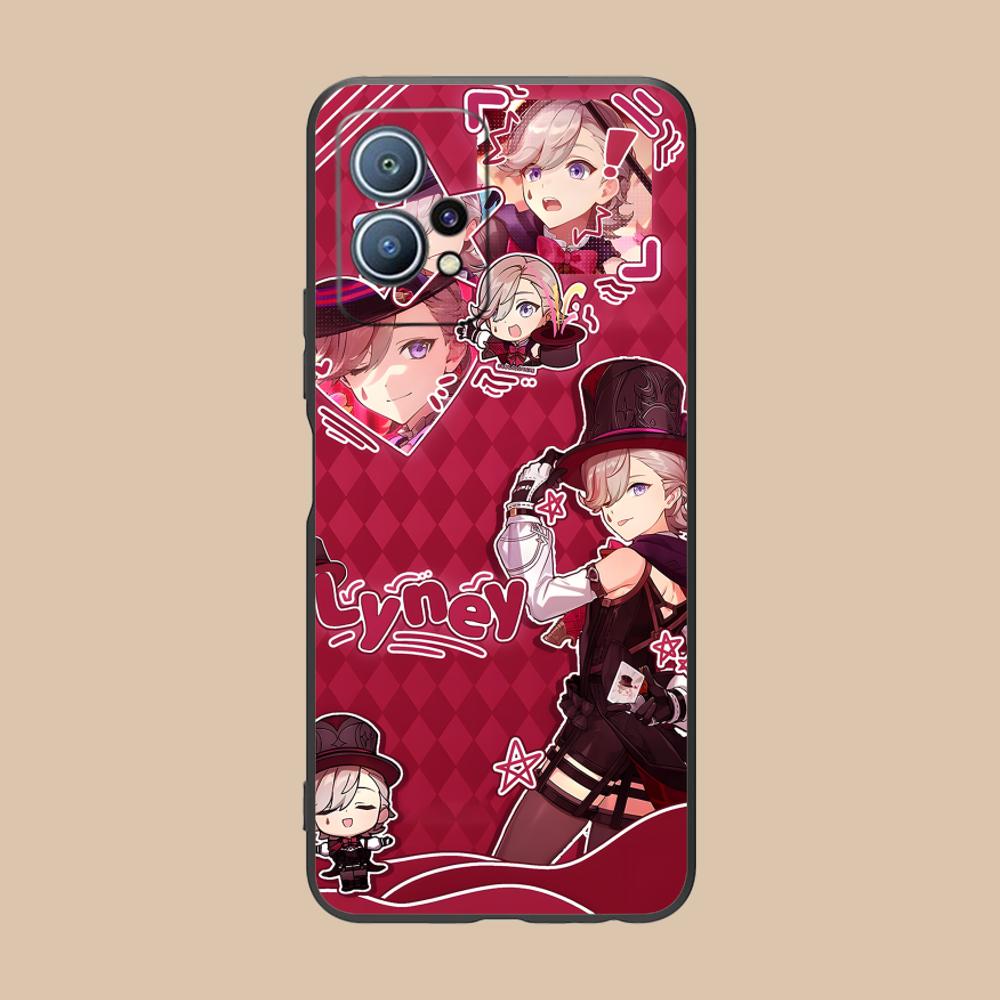 Game GI Lyney Matte TPU Mobile Phone Case for Huawei P60 P50 P40 P30 P20 P10 P9 P8 Pro Lite Plus Colorful Printing Cover