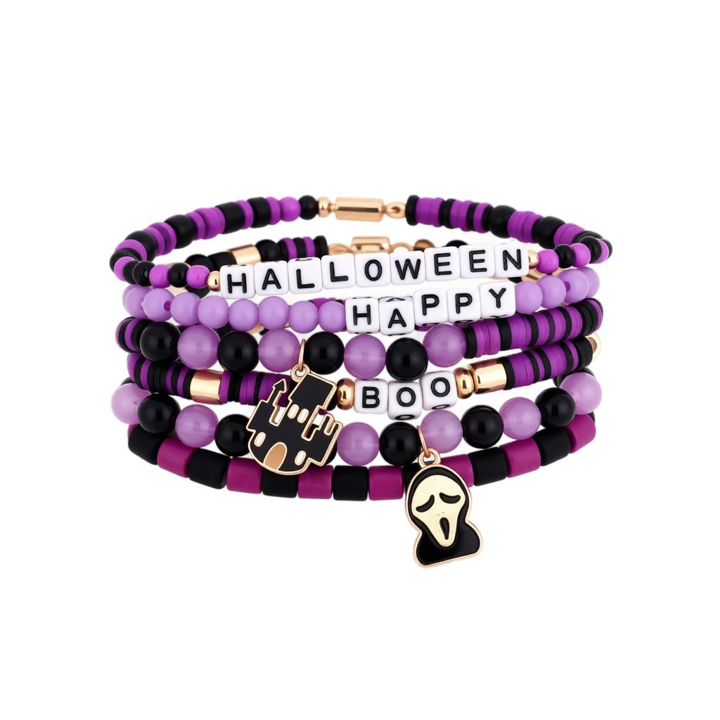 Halloween Bracelet Set for Women - Bracelets for Girls - Costume Party Jewelry Accessories