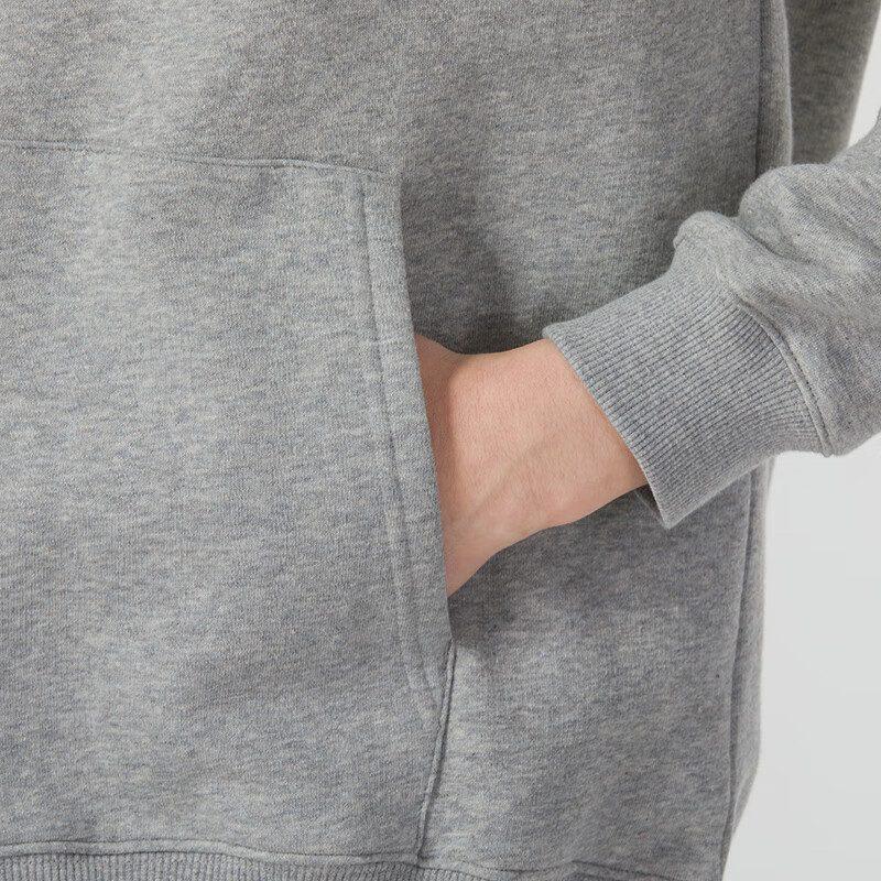 Adidas Sweatshirts Men's Gray Hooded Moderate Other IN3165