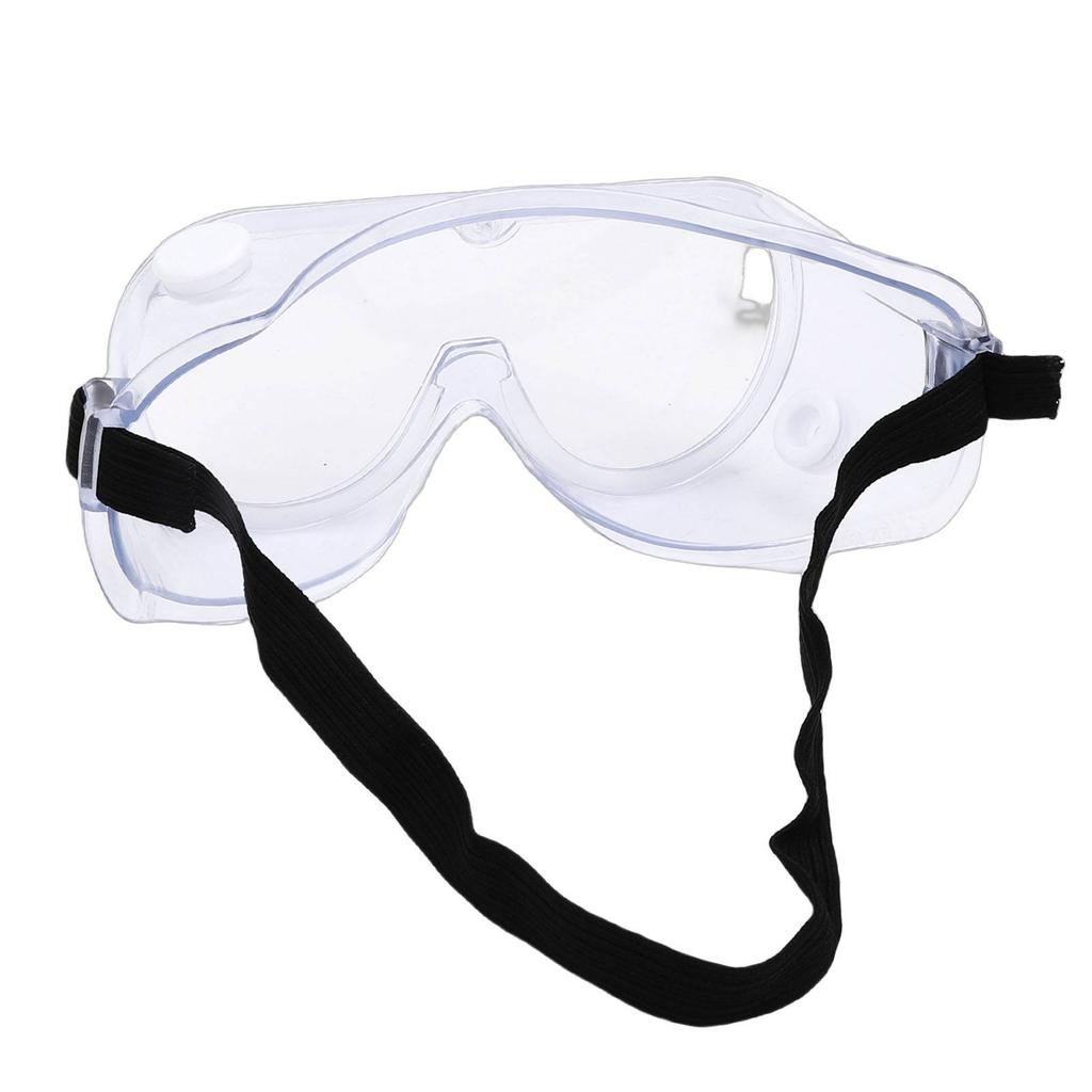 Goggles Clear Lens Proof Water Proof Sealed Protective Goggles with Elastic Headband for Cycling Skiing Woodworking Painting
