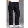 Herren Frühling und Sommer Große Größe Lose Elastische Arbeitshose Fit Joggers Tasche Gerade Hose