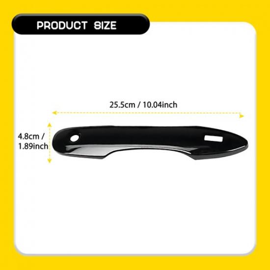 For Toyota 19-23 Avalon Front Rear Left Right Door Handle Cover W/ Smartkey Hole