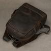 2026 New arrival leather backpack computer backpack 15.6 inch laptop bag for men male travel bags vintage business daypack men