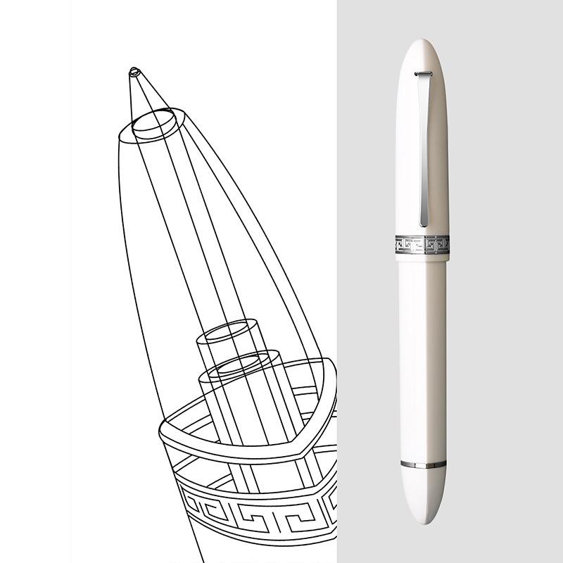 

MAJOHN V60 Треугольная перьевая и роллерная ручка с защитой от скатывания