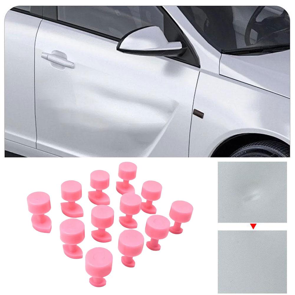 12PCS/SET Dent Repair Tools Glue Tabs Pulling Tabs High Quality Glue Tabs For Paintless Dent Repair Tool Car Accessories