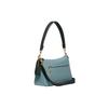 Coach Borsa a Mano Morbida in Pelle di Mucca Tigrata, Borsa a Tracolla, Borsa a Spalla, Morbida Borsa a Spalla Stile Europeo da Donna Blu C5261-V5O4S