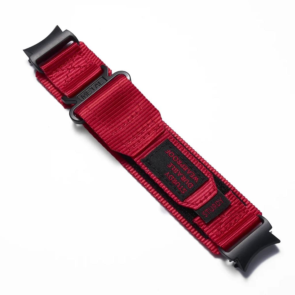 Nylonowy pasek do Samsung Galaxy Watch 7 6 5 4 40mm 44mm Bransoletka bez przerw 6Classic 43mm 47mm 42/46mm Paski Watch 5Pro 45mm