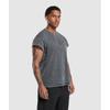 Gymshark Gewaschenes Doppellagiges T-Shirt Schwarz A5a1m Bb81