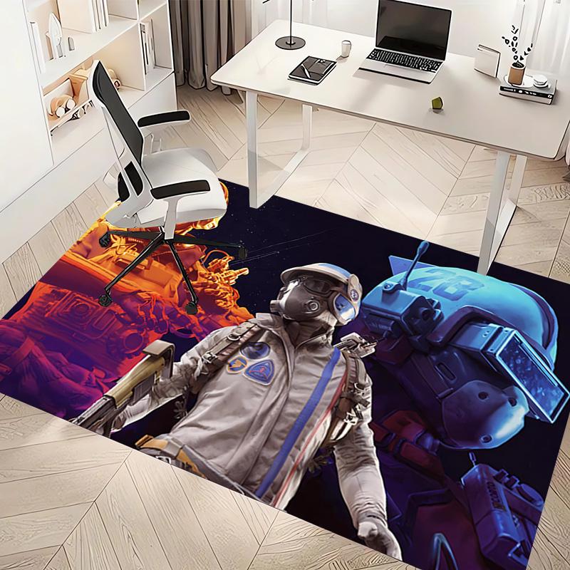 Games Arc R-Raiders Print Area Rug - Soft,Washable Non-Slip Indoor Mat,Living Room,Home Office Decorative Rug