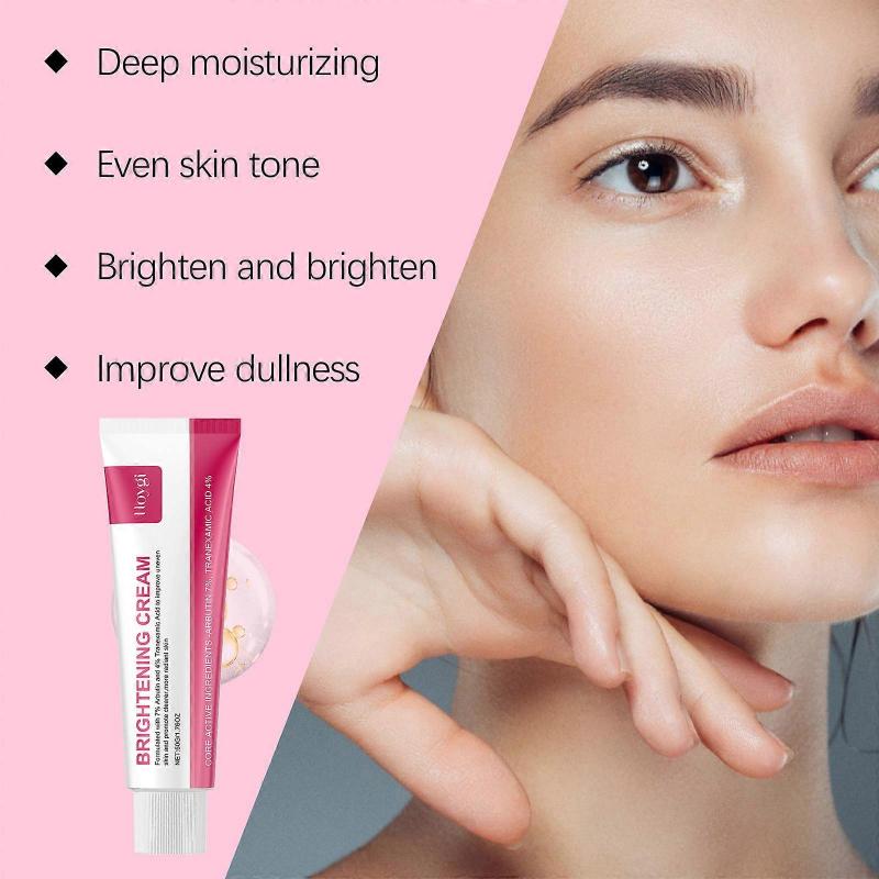 Arbutin 7% Tranexamic Acid 4% Cream, Anti-pigmetation & Brightening for Freckles, Blemishes & Even Skin Tone