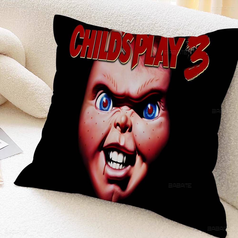 C-Chucky C-Child's P-Play Cushion Cover Pillow Cover Decor Pillowcase Printed Cushion Case for Couch