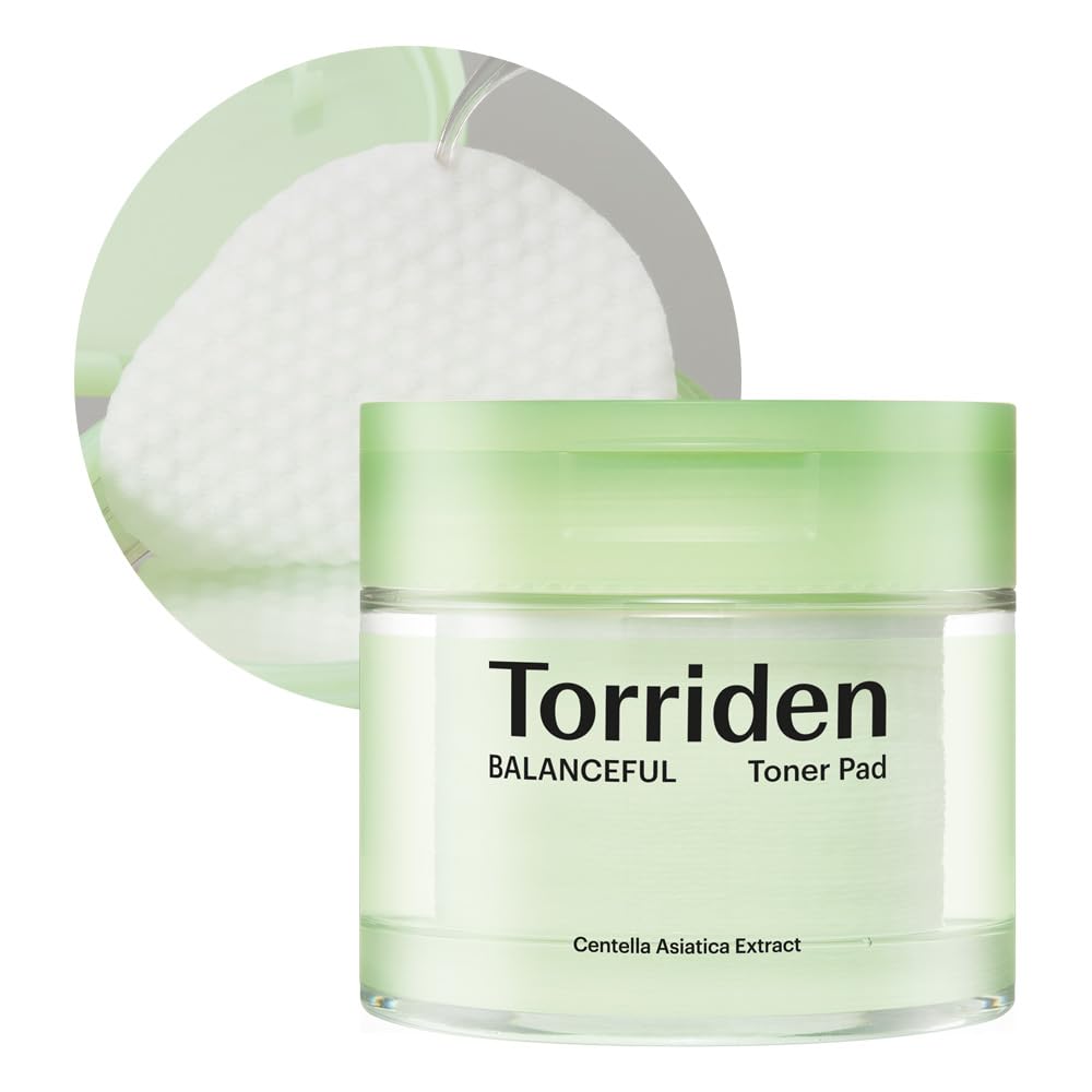 

Пэды-тонер Torriden Balanceful Cica 60 штук [ОфициальныйОригинальный] Очищающий лосьон эссенция ЦИКА Cica Себум Отшелушивающий Очищающий Освежающий Увлажняющий