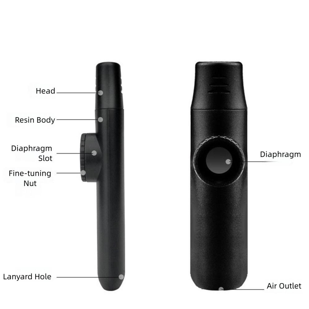 Reusable ABS Kazoo Portable Professional Kazoo Kazoo Flute Violin Accompaniment