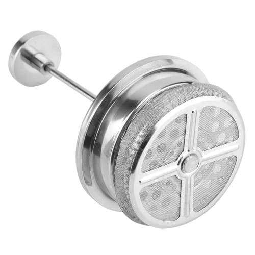 Vbestlife French Press Double-Walled Stainless Steel Coffee Maker, Coffee/Tea Maker Pot for Home, Office, or Coffee House (800ML)