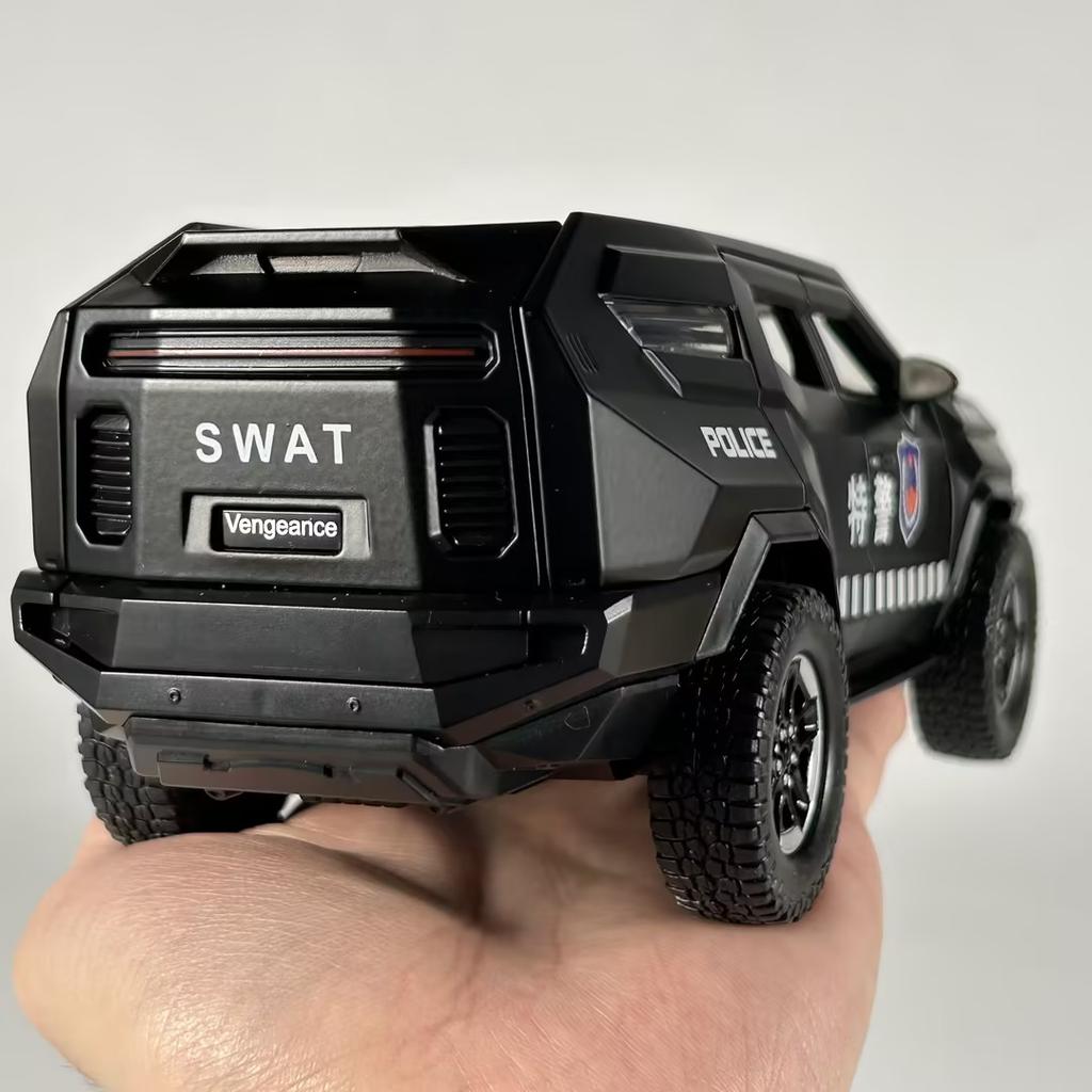 1:24 Rezvani Vengeance Offroad SUV Legierung Metall Druckguss Modellauto Heimdekoration & Sammlerstücke Hobby Display Feiertagsdekorationen