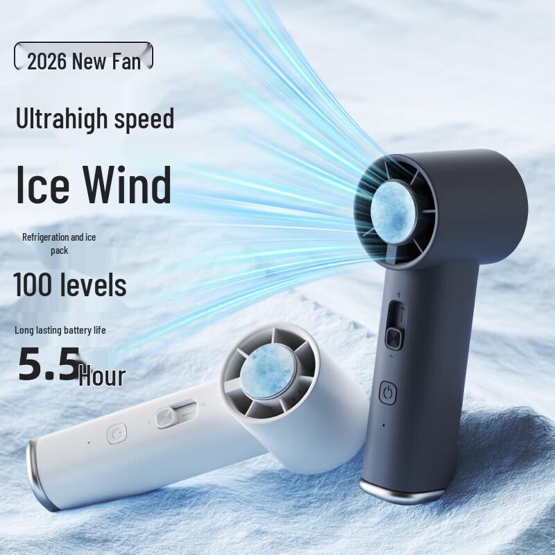 SUMI Tragbarer Handventilator mit Eis-Kühlung