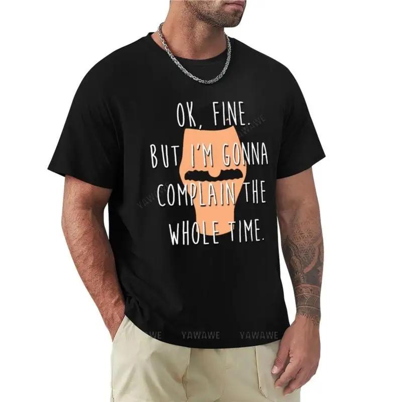 tshirt men summer tees ok fine TShirt black t shirt summer tops crew neck t shirts mens plain t shirts