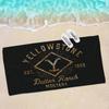 Yellowstone Microfiber Beach Towel Absorbent Quick dry Soft Yoga Swimming Resort Mountain Climbing Towel