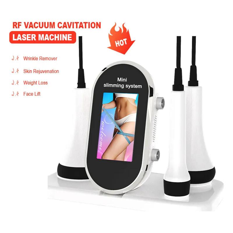 3-IN-1 Body Shaping Massage Equipment Multipolar RF Vacuum Cavitation Laser Machine Ultrasonic Slimming Skin Lifting Machine