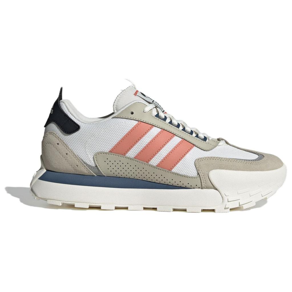 adidas Neo Futro Mixr Wygodna Gruba Podeszwa Materiałowe Niskie Buty do Biegania Damskie sneakers Biały Szary IF1788