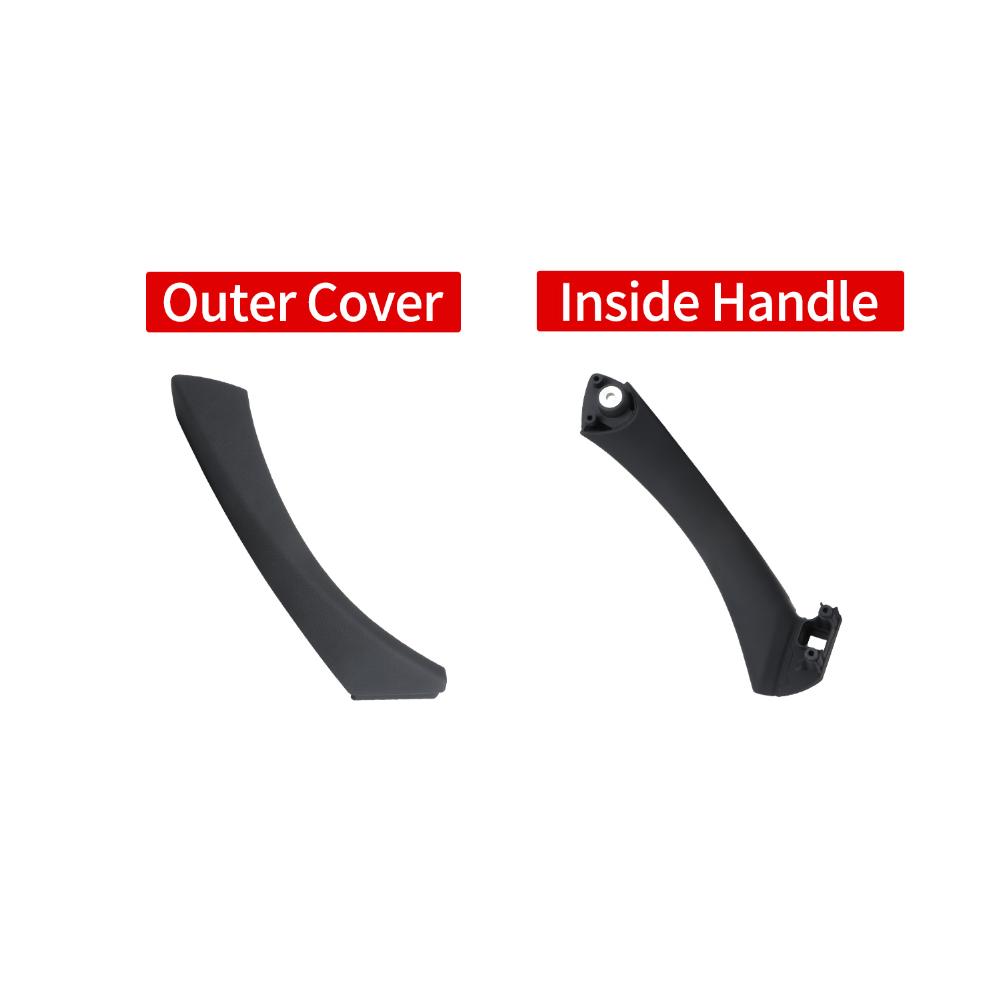 51417230849 Full Set Interior Door Handles for BMW 3Series E90 E91 318 320 325 328 330 335 Inner Doors Panel Handle Bar Pull