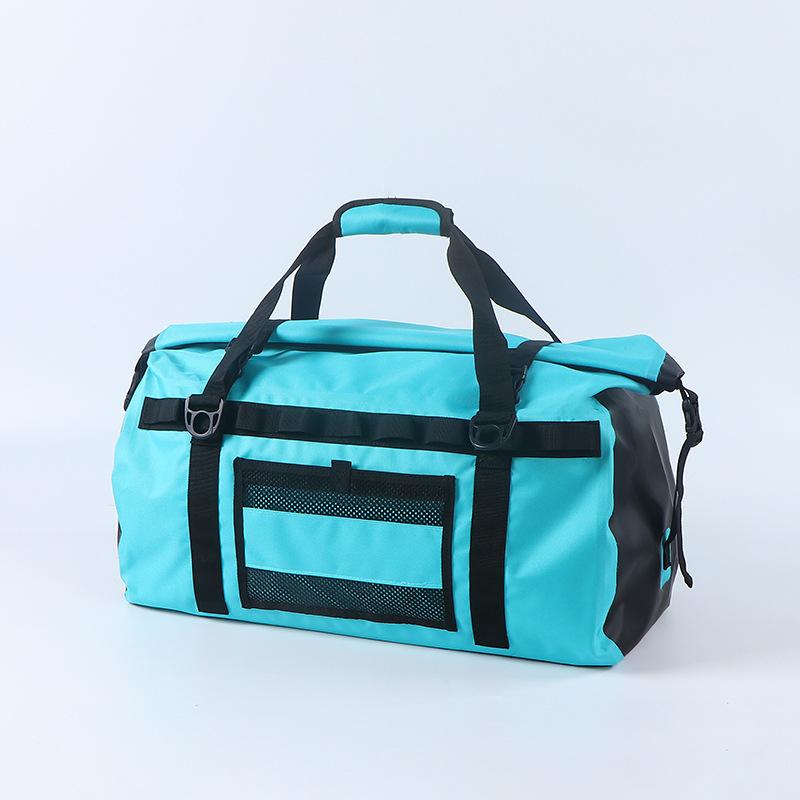 Waterproof roof luggage storage bag Motorcycle wagon tail bag 70L синий