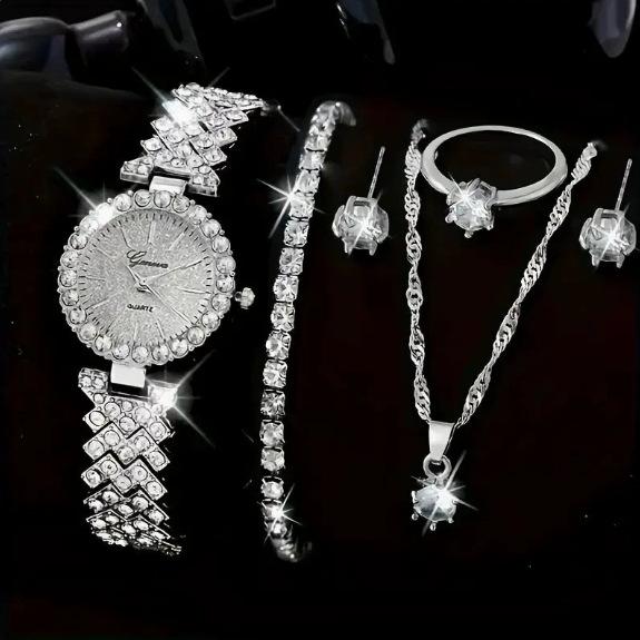 Ladies Fashion Bracelet Watch Diamond Inlaid Watch Cornucopia Roman Quartz Watch Women'S Watch