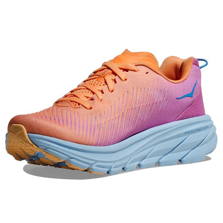 (WMNS) HOKA ONE ONE Rincon 3 Wide 'Orange Cyclamen' Damskie 1121371-MOCY