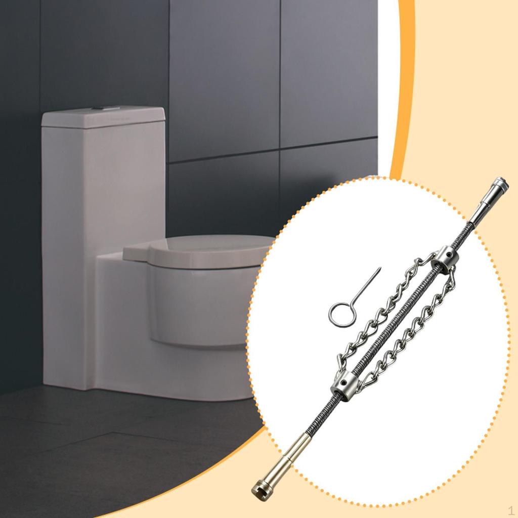 Accessory Household Flexible Replacement Sturdy Cleaning Tool for Shower Sink Toilet Sewer Kitchen