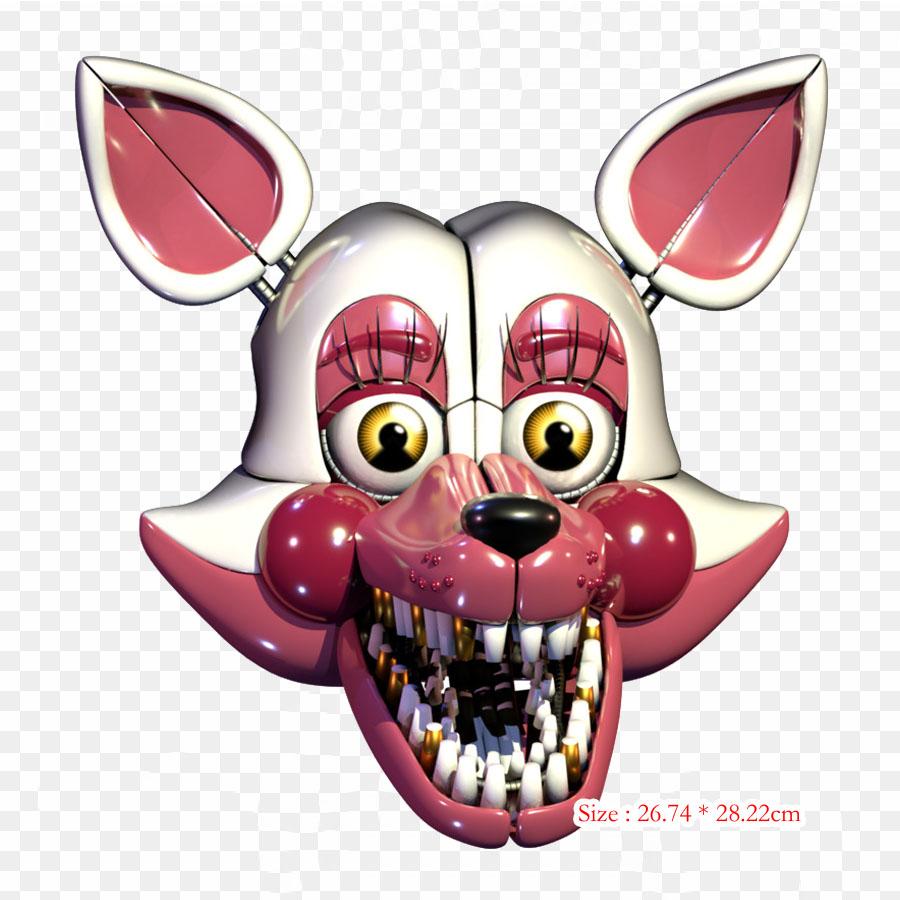 Five Nights At Freddy's Sister Location Logo Nažehlovací fólie na oblečení Taška na trička Nálepky s přenosem tepla Nažehlovací záplaty