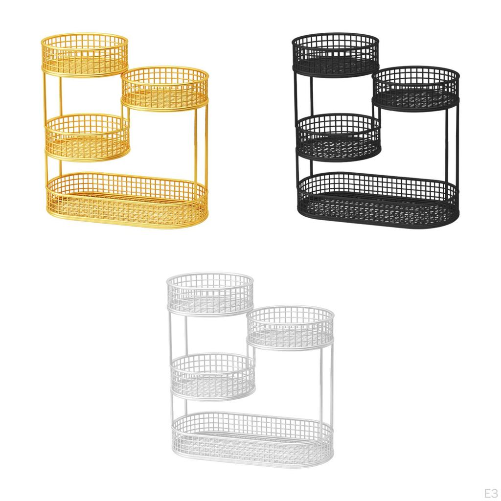 Board Basket Bowl to Serve Countertops Party Space Large Capacity Savings Metal Wire Storage